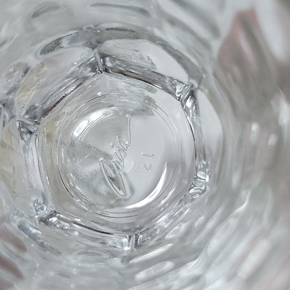 Vintage 8 oz juice glasses - Picture 7 of 7